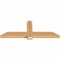 Ekena Millwork Eugene Smooth Timber Gable Bracket, Western Red Cedar, 60"W x 22"H x 3 1/2"D x 5 1/2"F, 9/12 Pitch GBW060X22X0406EUG00SWR - alternate 2